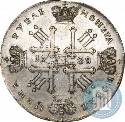Picture 1 rouble 1728 year  "Type of 1728"