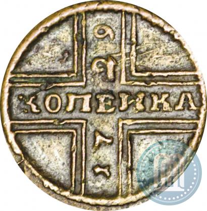 Фото 1 копейка 1729 года МОСКВА 