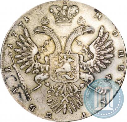 Фото 1 рубль 1731 года  