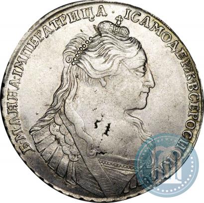 Picture 1 rouble 1734 year  "Type of 1735"