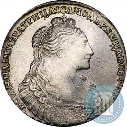 Picture 1 rouble 1736 year  "Type of 1735"