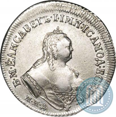 Фото Полуполтинник 1746 года ММД 