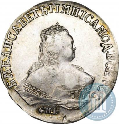 Picture 1 rouble 1751 year СПБ 