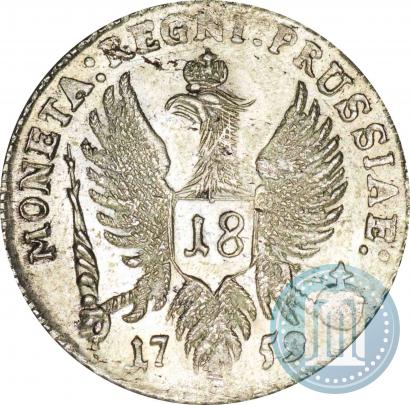 Picture 18 groszy 1759 year  