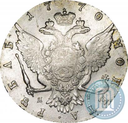 Фото 1 рубль 1770 года СПБ-ЯЧ 