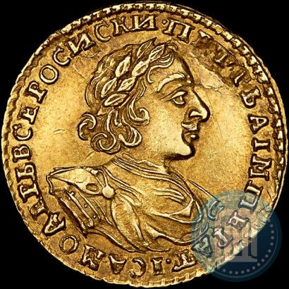 Picture 2 roubles 1722 year  