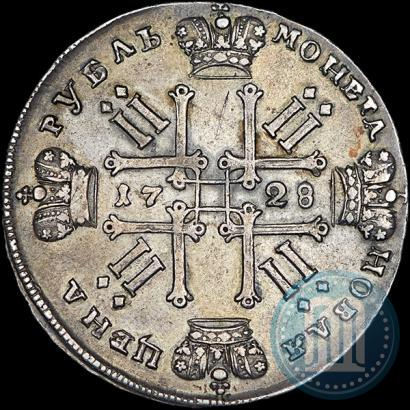 Picture 1 rouble 1728 year  "Type of 1728"