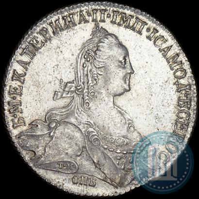 Фото 1 рубль 1774 года СПБ-ФЛ 