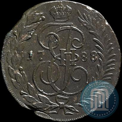 Фото 2 копейки 1788 года ТМ 