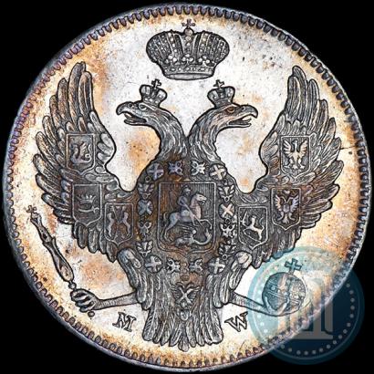 Picture 30 kopecks - 2 złotych 1839 year MW 