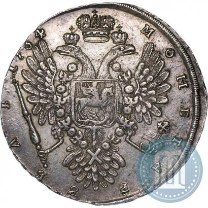 Фото 1 рубль 1734 года  "Тип 1734 года"