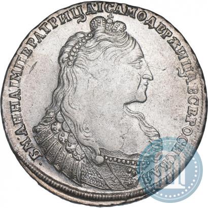 Picture 1 rouble 1737 year  "Type of 1735"