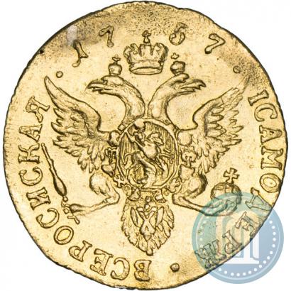 Picture 1 ducat 1757 year СПБ-Ю 