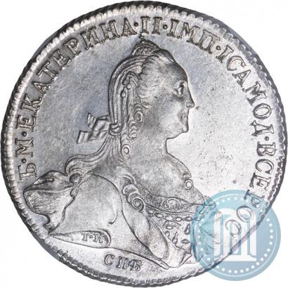 Picture 1 rouble 1774 year СПБ-ФЛ 