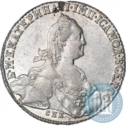 Фото 1 рубль 1775 года СПБ-ФЛ 