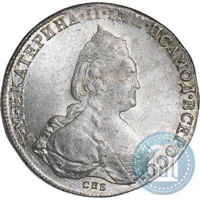 Picture 1 rouble 1786 year СПБ-ЯА 