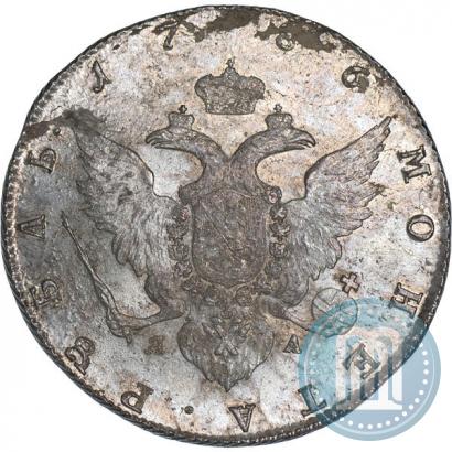 Picture 1 rouble 1786 year СПБ-ЯА 