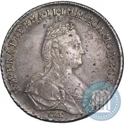 Picture Poltina 1787 year СПБ-ЯА 