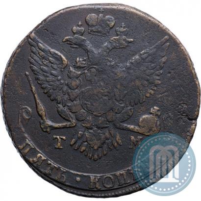 Picture 5 kopecks 1788 year ТМ 