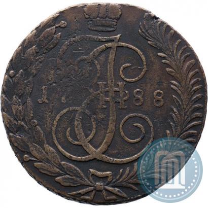 Picture 5 kopecks 1788 year ТМ 