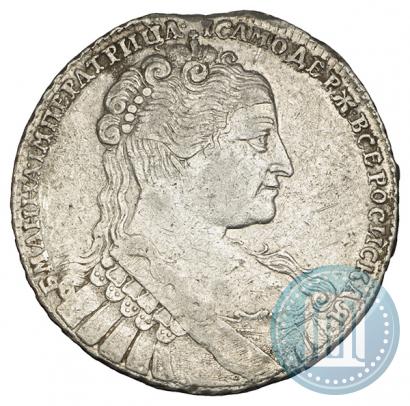 Picture 1 rouble 1734 year  "Type of 1734"