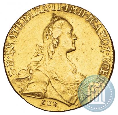 Picture 10 roubles 1767 year СПБ 