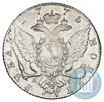Picture 1 rouble 1775 year СПБ-ЯЧ 