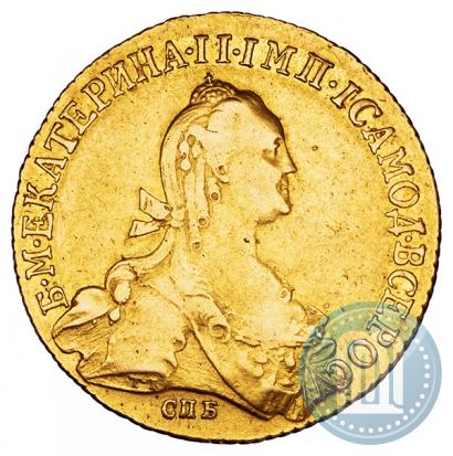 Picture 10 roubles 1776 year СПБ 