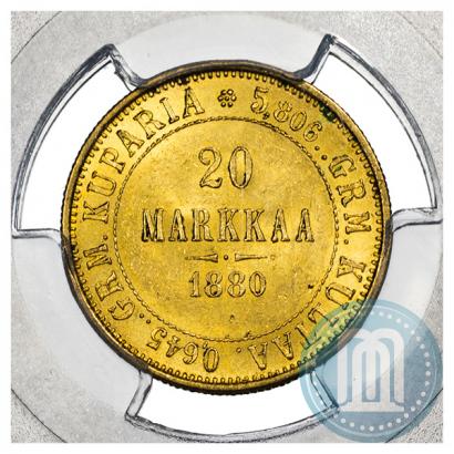Picture 20 markkaa 1880 year S 