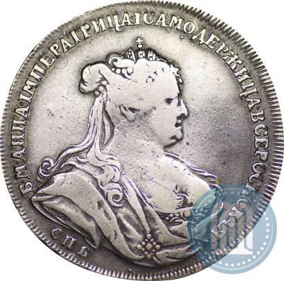 Picture Poltina 1739 year СПБ "Petersburg type"