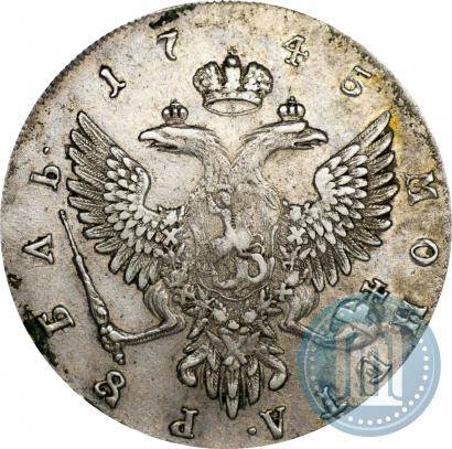 Picture 1 rouble 1745 year ММД 