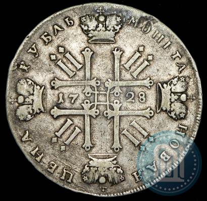 Picture 1 rouble 1728 year  "Type of 1728"