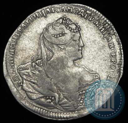Picture Poltina 1739 year  "Moscow type"