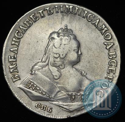 Picture 1 rouble 1744 year СПБ 