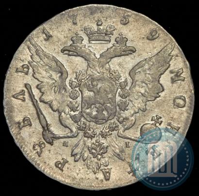 Picture 1 rouble 1759 year СПБ-ЯI 