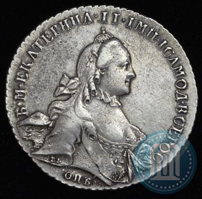 Picture 1 rouble 1762 year СПБ-НК 