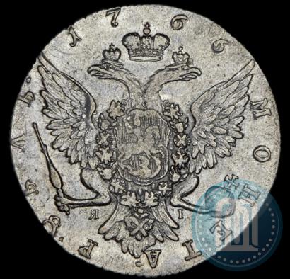 Picture 1 rouble 1766 year СПБ-ЯI 