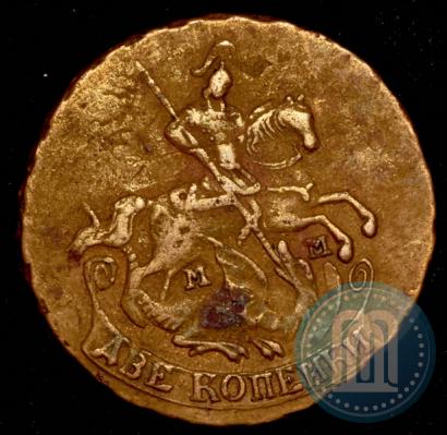 Picture 2 kopecks 1766 year ММ 