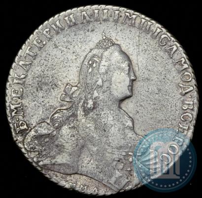 Picture 1 rouble 1768 year ММД-EI 