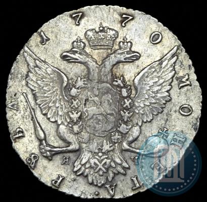 Фото 1 рубль 1770 года СПБ-ЯЧ 