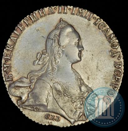 Picture 1 rouble 1772 year СПБ-ЯЧ-Т.I. 