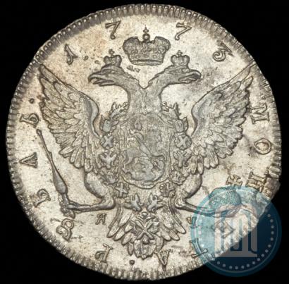 Фото 1 рубль 1773 года СПБ-ЯЧ-Т.И. 