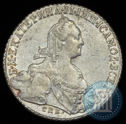 Фото 1 рубль 1776 года СПБ-ЯЧ 