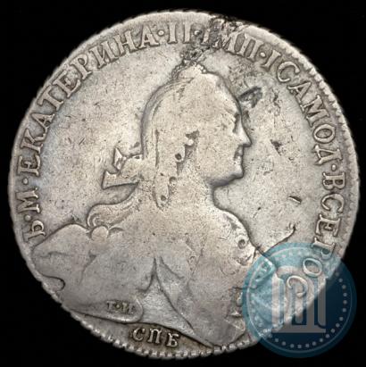 Фото 1 рубль 1776 года СПБ-ЯЧ 