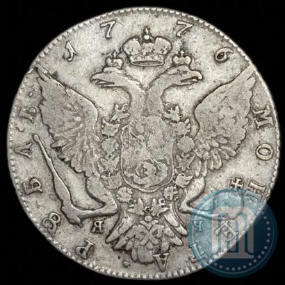 Фото 1 рубль 1776 года СПБ-ЯЧ 