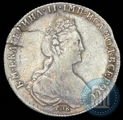 Picture 1 rouble 1780 year СПБ-ИЗ 