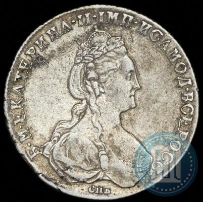 Picture 1 rouble 1781 year СПБ-ИЗ 