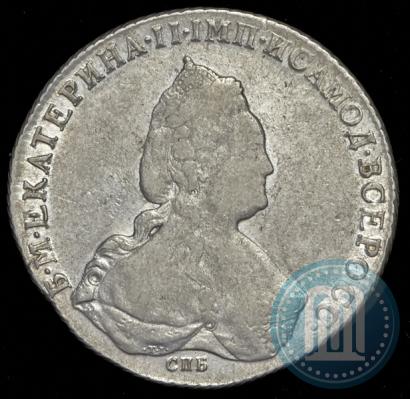 Picture 1 rouble 1786 year СПБ-ЯА 