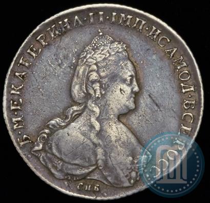 Picture 1 rouble 1787 year СПБ-ЯА 