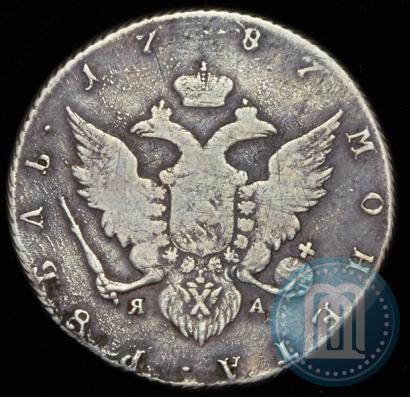 Picture 1 rouble 1787 year СПБ-ЯА 